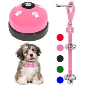 2 Pack Dog Door Bells Dog Doorbell To Go Outside Puppy Train Bell For Dogs To Ring