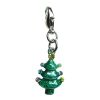 Christmas Tree with Sparkling Ornaments Enamel Charm