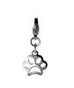 Shiny Metal Silver Paw