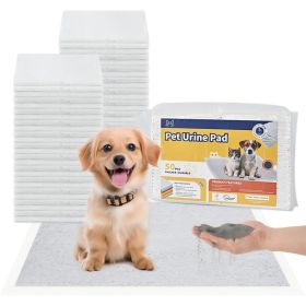 50-Pack Pet Training Pads Puppy Pads 5-Layer Leak-Proof Design 22-Inch Square Disposable Pads  Super Absorbent Suitable For Both Cats And Dogs,Only Su (Option: 100 Count)