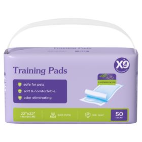 Lavender Scented Disposable Pet Training Pads (Option: 565)