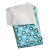 Penguins & Snowflakes Flannel/Ultra Plush Blanket
