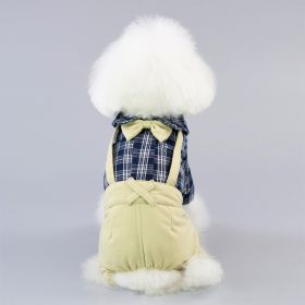 Dog Clothes Spring And Summer Clothing (Option: Khaki-Xs)