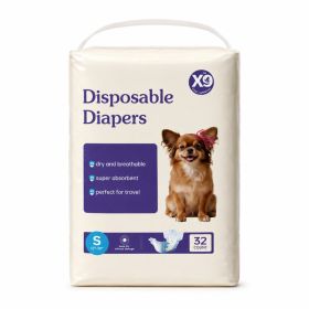 Disposable Female Dog Diapers (Option: S)