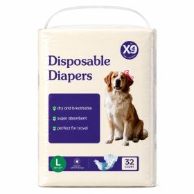 Disposable Female Dog Diapers (Option: L)